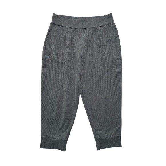 Under Armour Women's Size Small Gray Athletic Capri Sweatpants - Picture 1 of 10